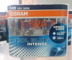 Галогенные лампы Osram Cool Blue Intense
